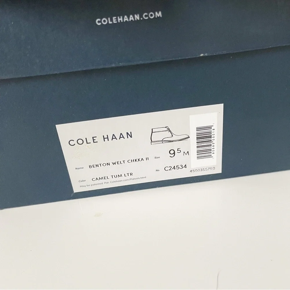 Cole Haan Benton Welt Chukkas In Camel